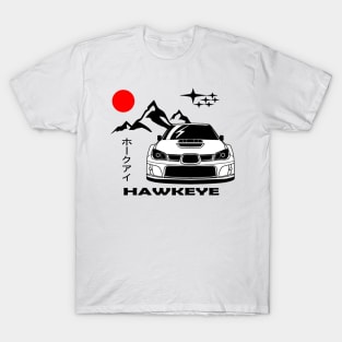 Impreza hawkeye WRX STI, JDM T-Shirt